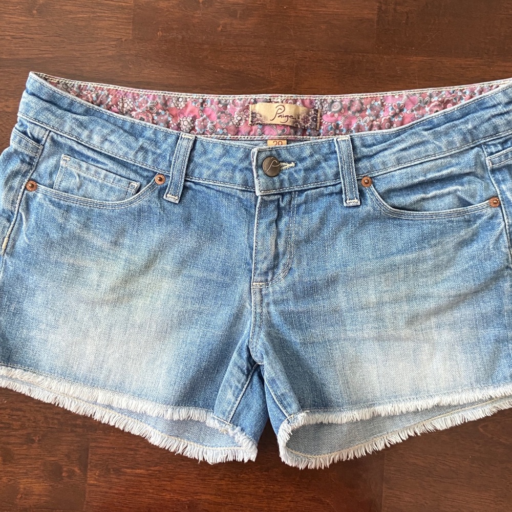 PAIGE Jean Shorts - Picture 3 of 15